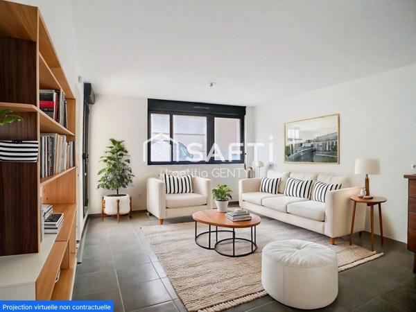 COLOMBES HYPER-CENTRE – 2 PIÈCES RÉCENT AVEC LOGGIA