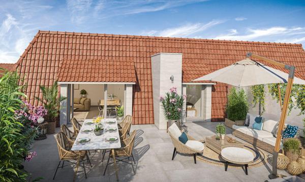 T2 avec balcon loggia et parking