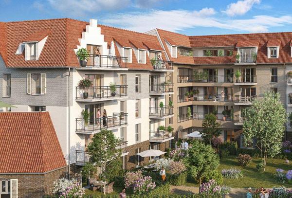 T2 avec balcon loggia et parking