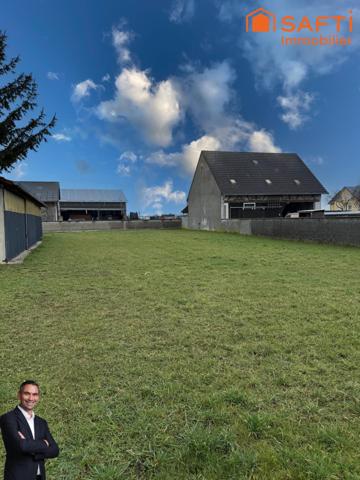 Superbe terrain constructible de 9,59 ares hors lotissement et libre de constructeurs !