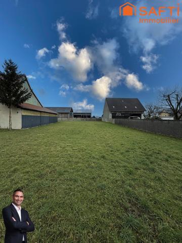 Superbe terrain constructible de 9,59 ares hors lotissement et libre de constructeurs !