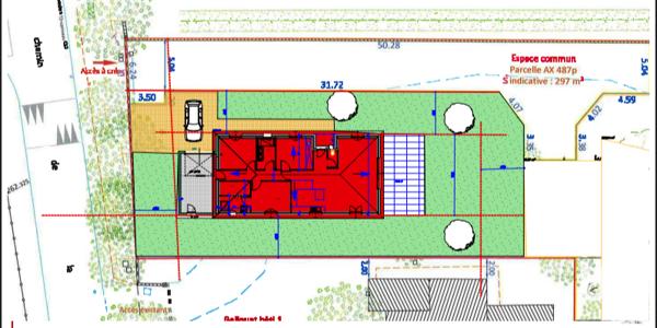 Terrain à vendre 587 m² Cugnaux