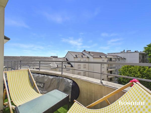 Superbe T2 de 48 m² avec balcon et place de parking - Rue Fulton, Nantes