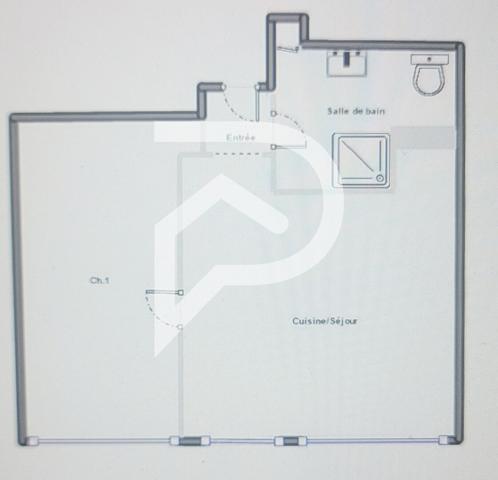Appartement 1 pièce 34.01 m2