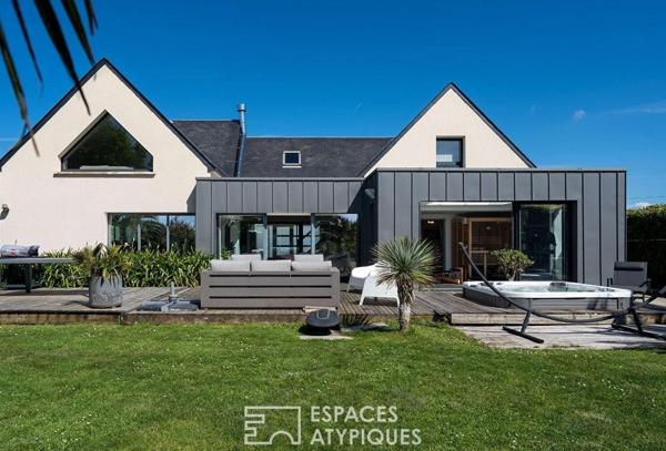 Maison contemporaine à deux pas des plages