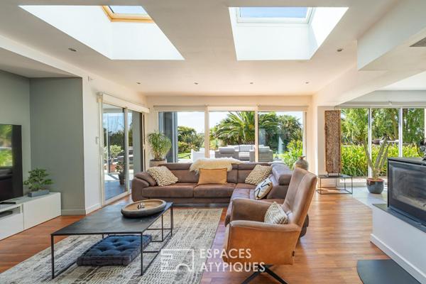 Maison contemporaine à deux pas des plages