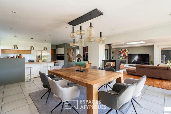 Maison contemporaine à deux pas des plages