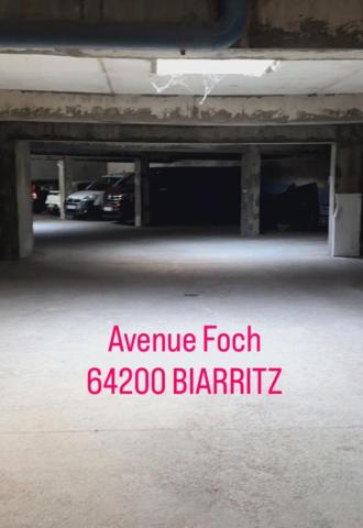 Parking sous-sol Biarritz 11 m2