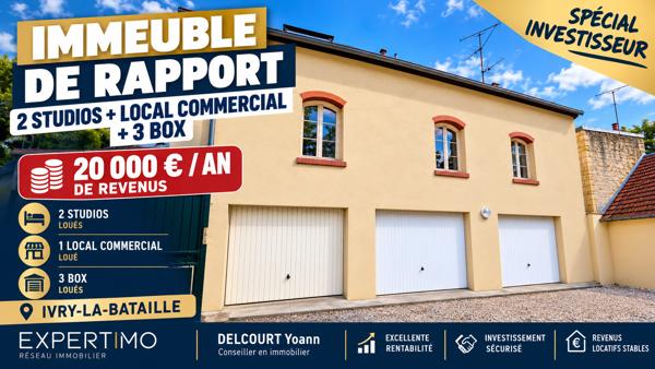 immeuble de rapport 24000€ annuel