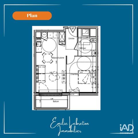 Location appartement 2 pièces 40 m² Gisors