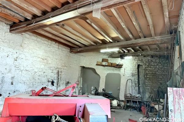 Maison à restaurer à vendre à Beaumont-en-Véron dans l'Indre-et-Loire (37420), ref : 37049-36