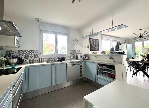 Maison ÉTAPLES de 93 m2, 4 chambres, sous sol, garage et jardin
