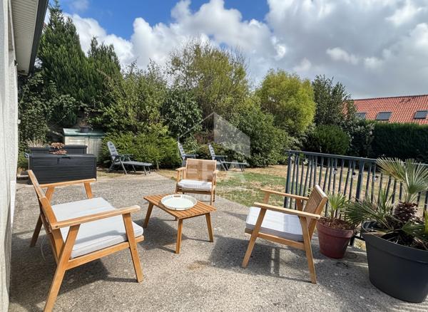 Maison ÉTAPLES de 93 m2, 4 chambres, sous sol, garage et jardin