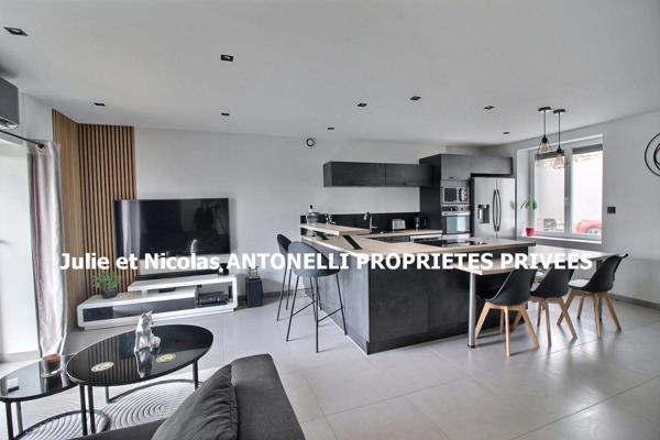 Saint Just Malmont 43240 Maison de village 88m² habitables (96m2 au sol), 3 chambres avec terrasse et jardinet