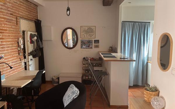 Appartement à vendre    1 pièce •  Toulouse