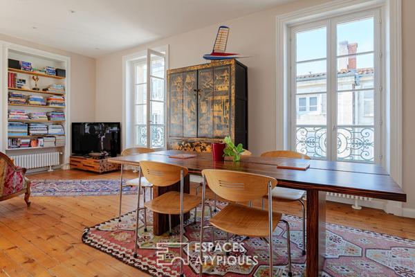 Lumière, volume et prestations soignées pour cet appartement de charme
