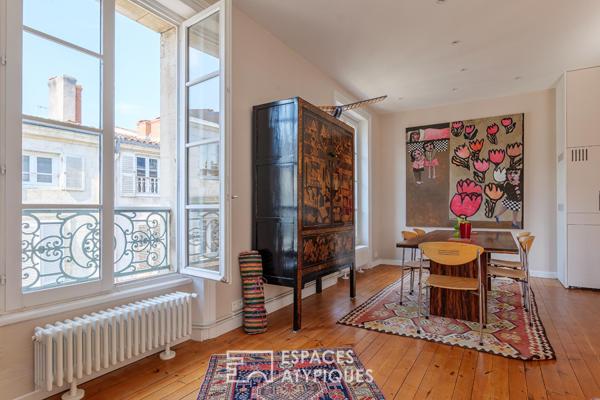 Lumière, volume et prestations soignées pour cet appartement de charme