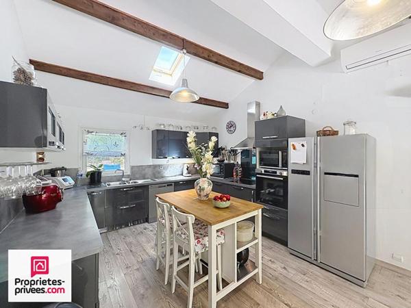 Rians villa T5 avec piscine sur 3515 m² calme sans vis à vis