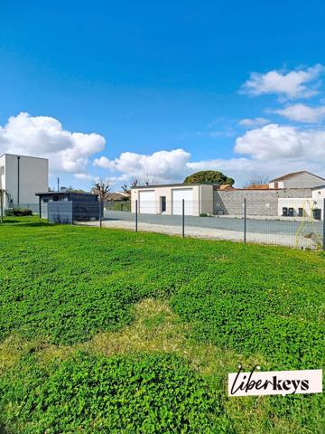 Garage 61m2 sur terrain viabilisé de +-515m2 