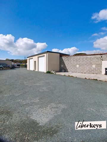 Garage 61m2 sur terrain viabilisé de +-515m2 