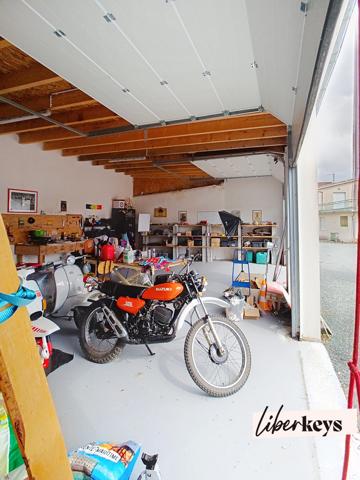 Garage 61m2 sur terrain viabilisé de +-515m2 