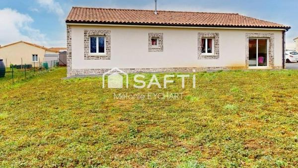 Maison de plain pied proche de La Rochefoucauld