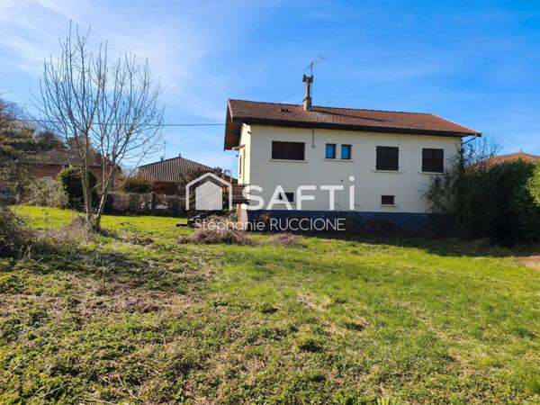 Maison sur sous sol complet à rénover