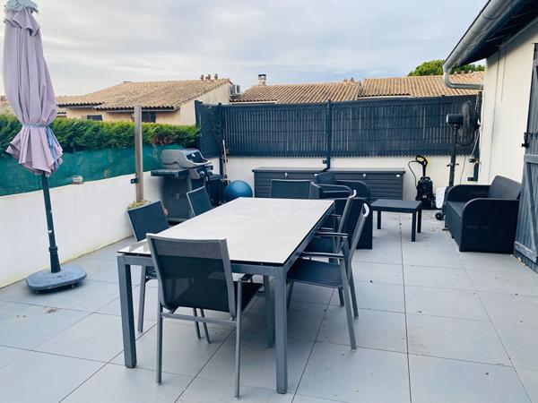 Venelles - Maison climatisée avec terrasse, garage et sous-sol aménagé