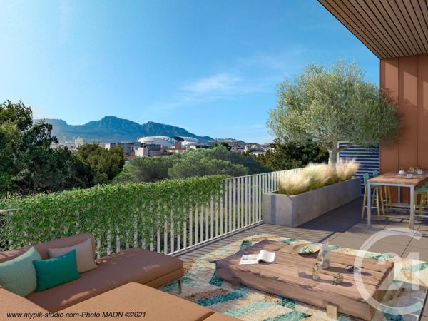 Appartement T4 à vendre  4 pièces - 110 m2 MARSEILLE - 13010