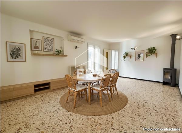 Maison - Malemort du Comtat  6p -150 m2 avec terrain