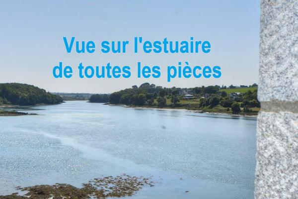 Maison  rénovée sur l'estuaire:  216 m2, 5 chambres, 5 wc, 4 SDB