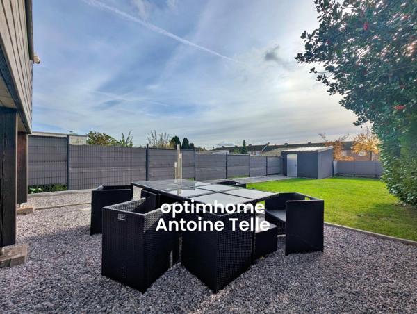 Exclusif - Le Cateau - Maison de 3 chambres avec garage, devanture & jardin. Votre futur chez vous !