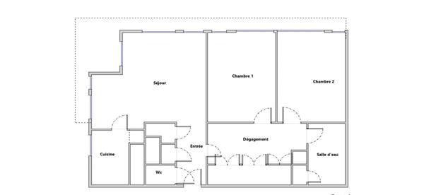 Appartement à vendre 3 pièces 66 m² Franconville