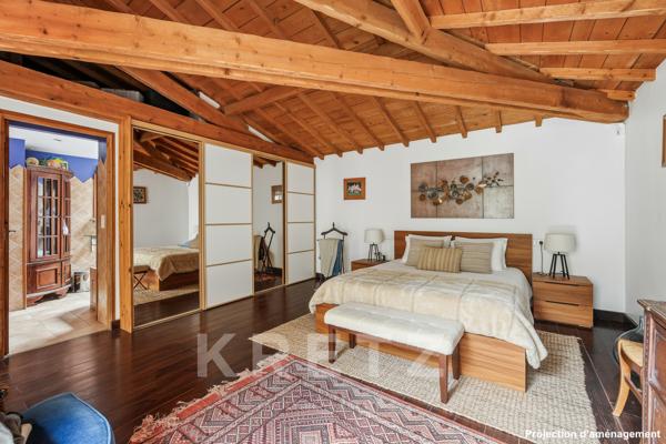 Meulière familiale avec espace indépendant