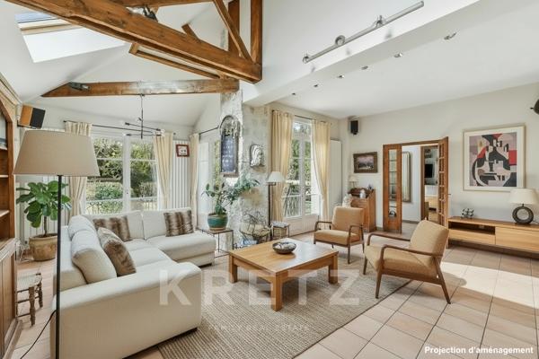 Meulière familiale avec espace indépendant