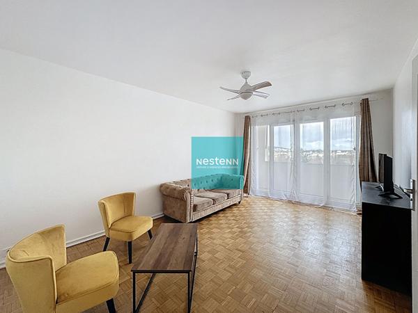 Appartement F3 67 m² ? Dernier étage ? Cave et parking extérieur