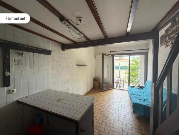 Maison à vendre |  Marseillan |  3 pièces | 35 m²