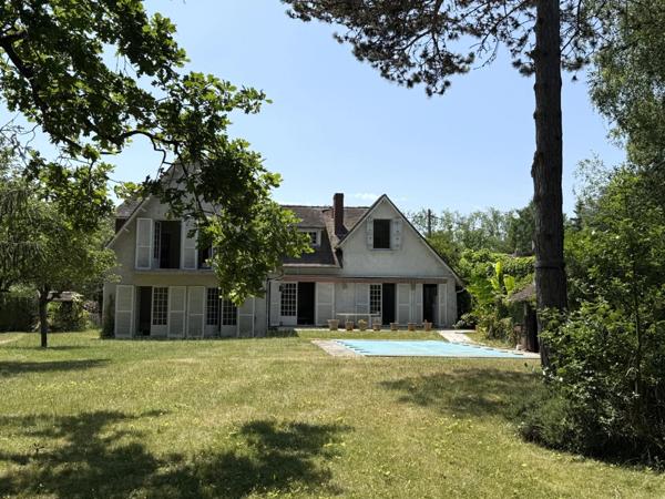 Orléans limite Olivet, proche bord Loiret , à vendre maison avec jardin