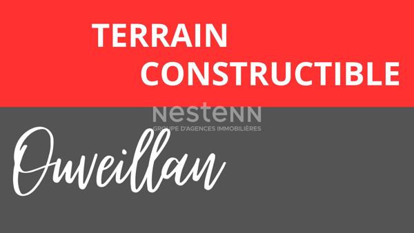 Terrain à bâtir d'environ 800 m² avec hangar métallique