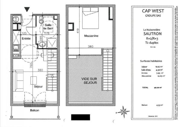INVESTISSEMENT LOCATIF – SAUTRON – Résidence Affaires CAP WEST La Hubonnière – 7,05 % de rentabilité