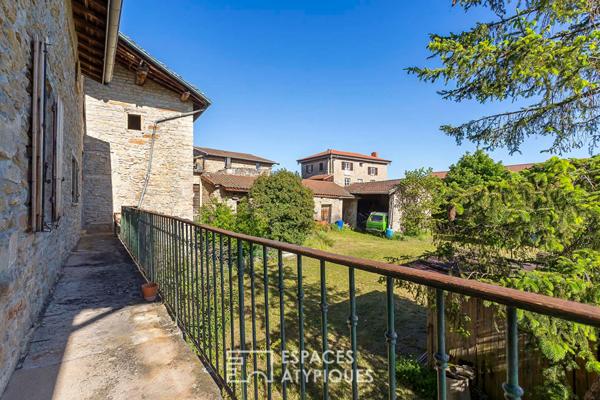 Maison en pierres à réhabiliter à Saint Fortunat