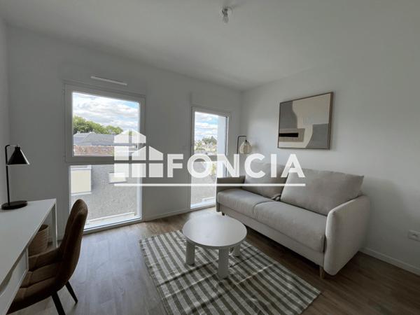 Location Studio meublé 20.16 m² - 105 RUE NATIONALE - 10 RUE DE LA FUIE Le Mans 72000