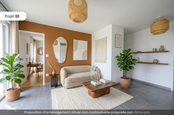 Appartement à vendre |  La Rochelle |  2 pièces | 41 m²
