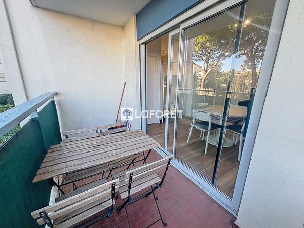 Location appartement près de CAGNES SUR MER - 1 pièce(s) - 30 m² - 800 €/mois