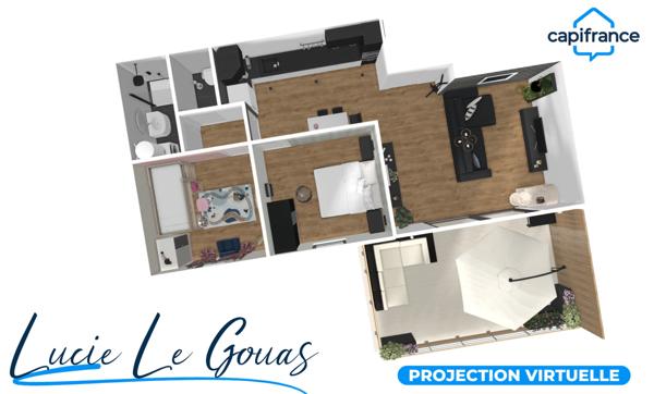 Appartement neuf stationnement et terrasse VILLERUPT (54)