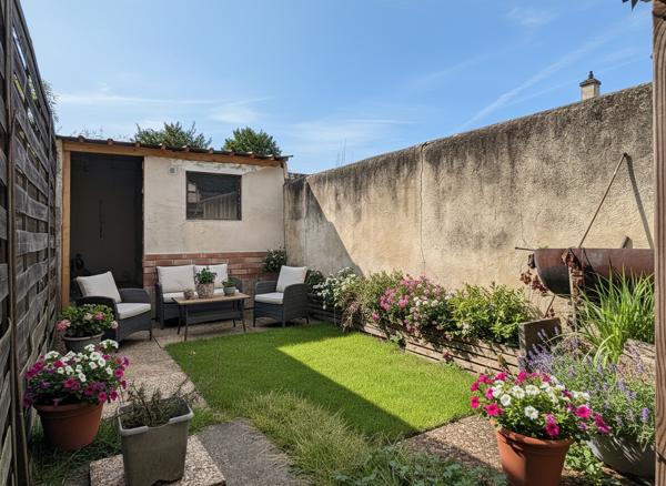 A Vendre Maison de ville 3 pièces à vendre à Trilport - Jardin-Garage.