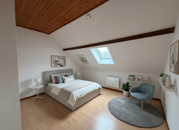 A Vendre Maison de ville 3 pièces à vendre à Trilport - Jardin-Garage.