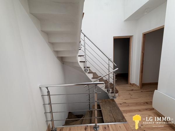 APPARTEMENT 120 M2, 3 CHAMBRES, GARAGE, CENTRE MIRAMBEAU