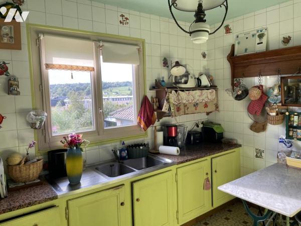 Maison avec 3 chambres, garage, jardin