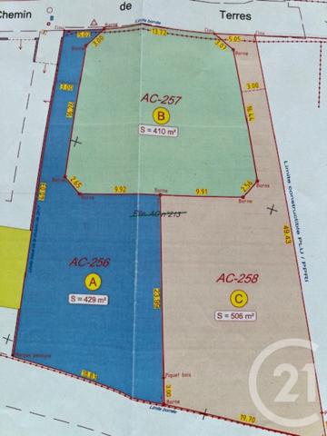 Terrain à vendre  410 m2 LUNEL VIEL - 34